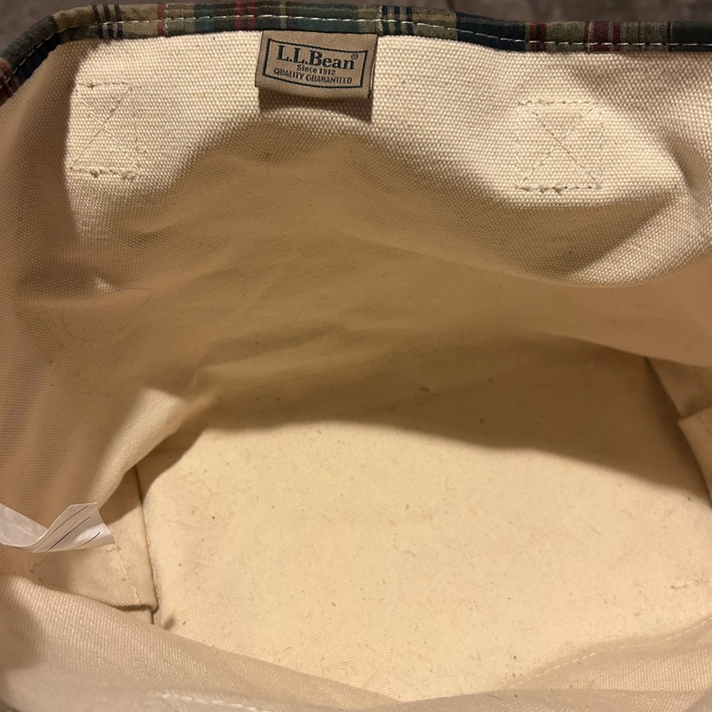 L.L. Bean Cream Tote Bag